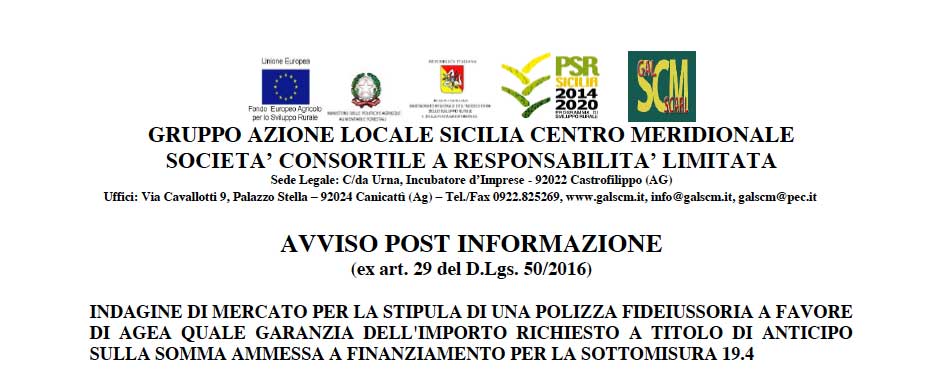 AVVISO PUBBLICO Selezione di n. 1 CONSULENTE FISCALE E DEL LAVORO GRADUATORIA DI MERITO