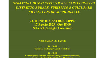 SEMINARIO DI CONSULTAZIONE LOCALE